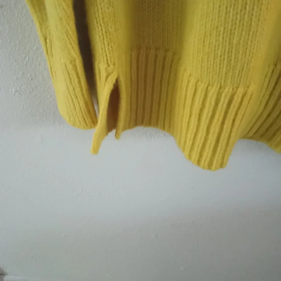 ANN TAYLOR LOFT Yellow Fair Isle Sweater | S - Picture 5 of 7